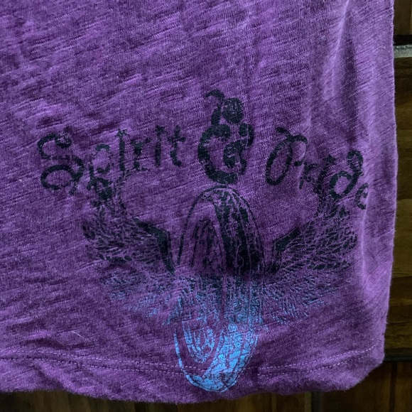 Harley Davidson purple tee - Picture 2 of 5